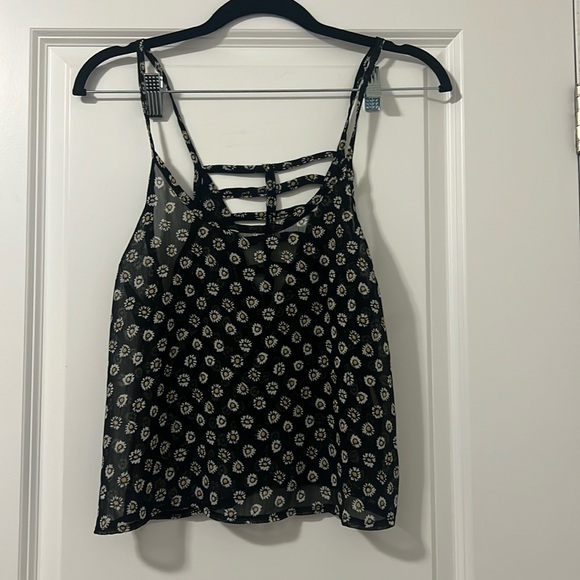 Tank top with sheer detailing - Picture 1 of 2